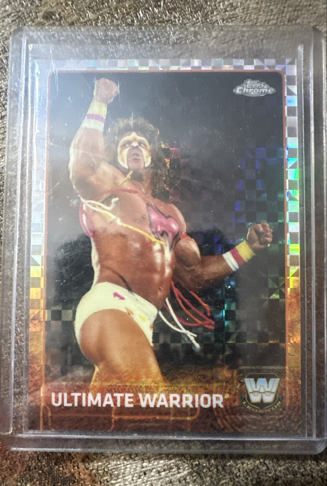 2015 Topps Chrome WWE - Ultimate Warrior #90 X-Fractor