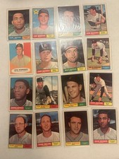 44 1961 Topps baseball Malzone Gordon score rm