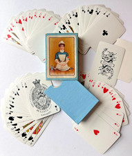 Antique Jeyes Advertising Playing Cards  De La Rue London 1900 Red Cross Nurse