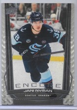 JANI NYMAN 25-26 UPPER DECK # 2 ENCORE SP INSERT RC/SEATTLE KRAKEN