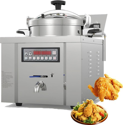 #ad 22L Commercial Counter Top Pressure Cooker220V Electric Fried Chicken Deep Fryer $1104.90