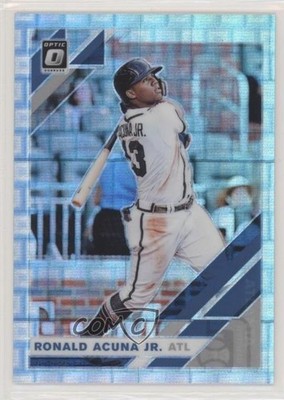 2019 Panini Donruss Optic Pandora Prizm 3/99 Ronald Acuna Jr #177 00d2