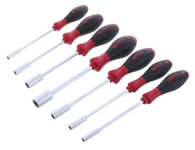 Wiha 7 Piece SoftFinish Nut Driver Set - Metric