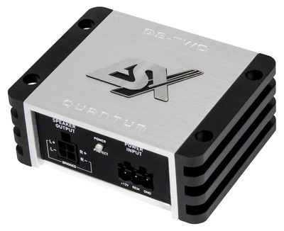 ESX QS-TWO - 2-Kanal Digital Mini-Verstärker 2x 52 / 95 Watt RMS an 4 / 2 Ohm