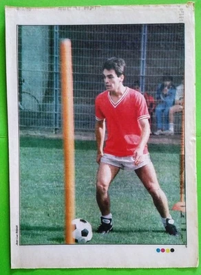 FOOTBALL ASSE ACTUALITES MATCH ST-ETIENNE CHAUMONT D2 1985 1986 + POSTER RIBAR - Photo 1/4