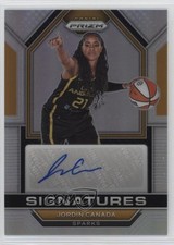 2023 Panini Prizm WNBA Signatures Silver Prizm Jordin Canada #SG-JCN Auto r5f