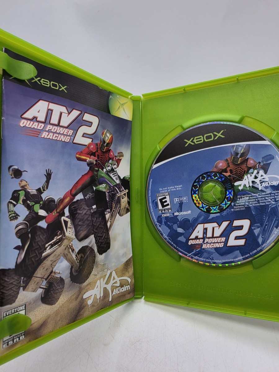 Atv Quad Power Racing 2 Xbox Racing Game Cib Complete Tested