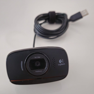 Logitech HD Webcam C525 720p Autofokus USB-Anschluss Webcam in Schwarz