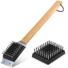 Grill Brush and Scraper, Durable  Effective, Include Extra Stainless Steel Bris