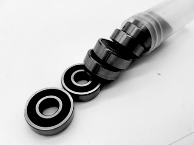 BLACKZ SKATE Bearings Kugellager für Skateboard/Longboard 608 2RS vorgeschmiert