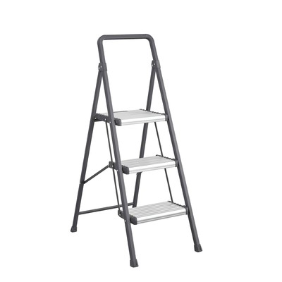 3-Step Folding Step Stool, 250 Lbs Load Capacity