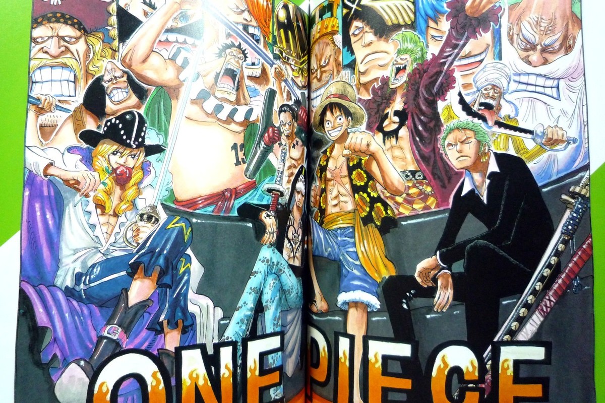 ONE PIECE COLOR WALK Vol.8 WOLF EIICHIRO ODA ARTBOOK