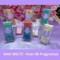 Wax Melt Snap Bars, Highly Scented Soy Wax, Handmade, Glitter, Boxed, Assorted
