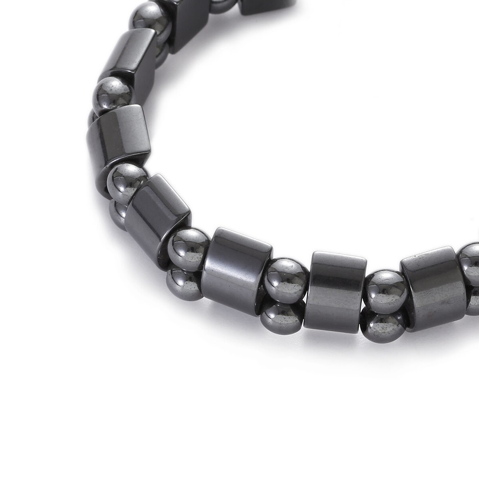 Bracciale In Ematite - Pietre Dure E Gioielli Spirituali - Erboristeria - Foto 2