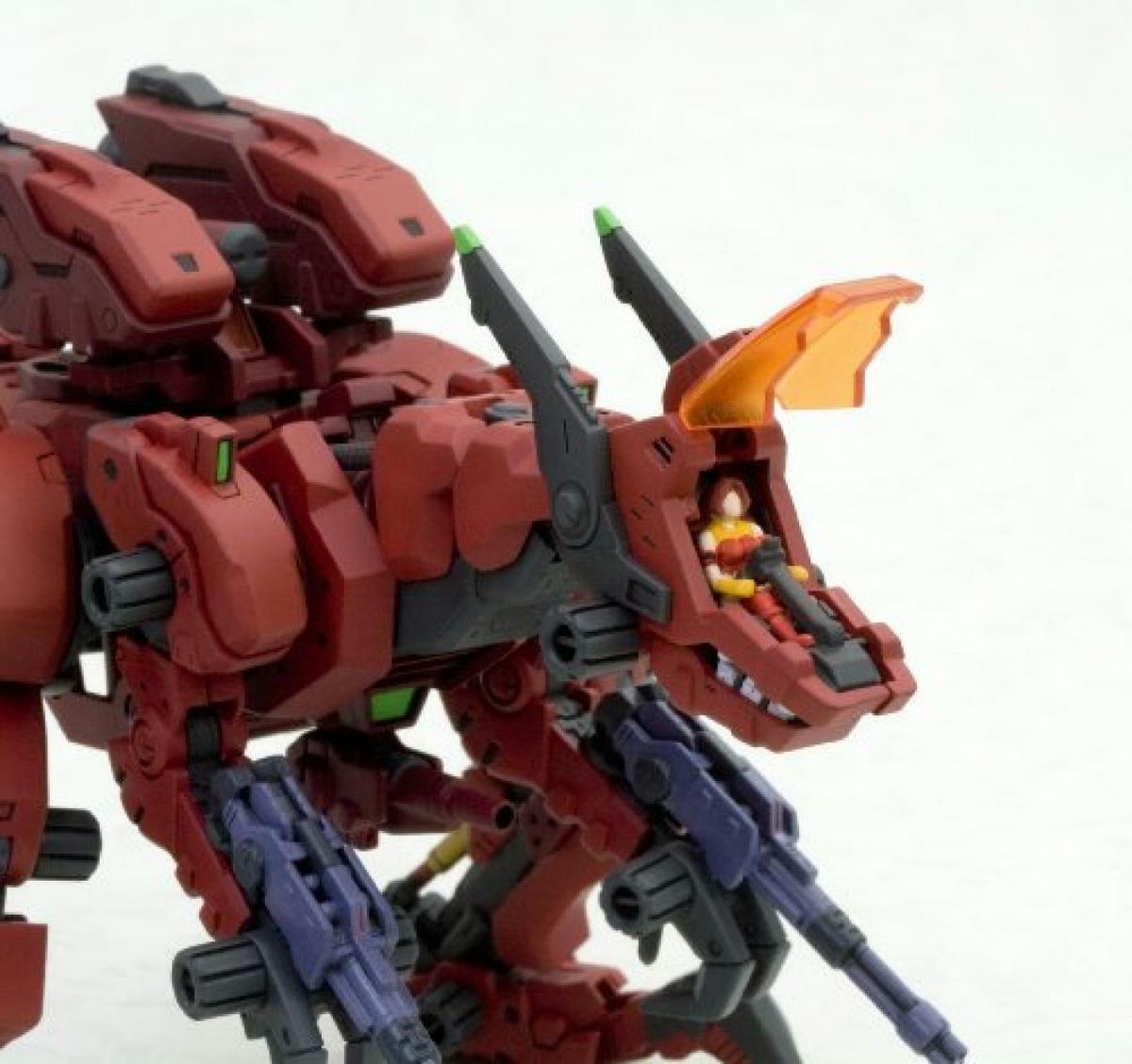 ZOIDS Gun Sniper Naomi Custom with Wild Wiesel unit 1/72 RZ-030