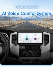 10.33" For Toyota Tacoma 2005-25 CarPlay Android Car Stereo Radio WiFi GPS FM AM