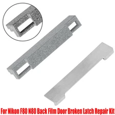 For Nikon F80 N80 Back Film Door Broken Latch Metal Repair Kit Stainless Steel