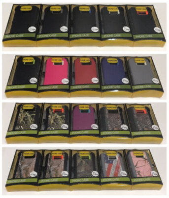 For Samsung Galaxy S7 EDGE Heavy Duty Shockproof Case Cover with Belt Clip