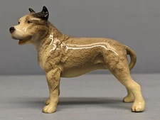 HTF Retired Hagen Renaker Pitbull Dog