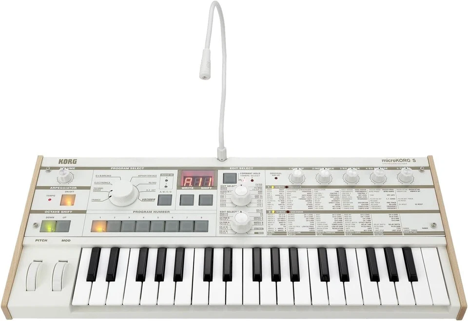 KORG microKORG S MK-1S Analog Synthesizer Vocoder 37-Key Keyboard BRAND NEW - Image 2 of 4