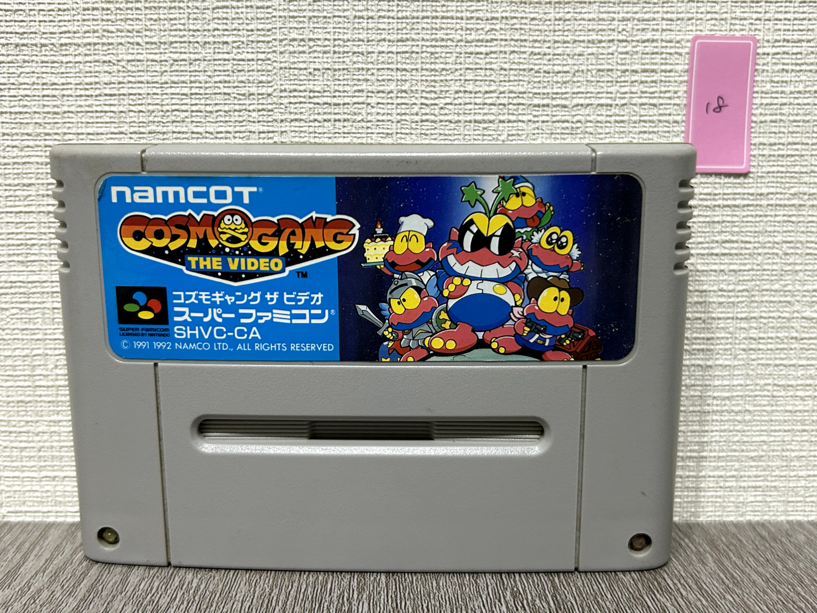 Super Famicom COSMO GANG THE VIDEO Cartridge Only Nintendo sfc [18]