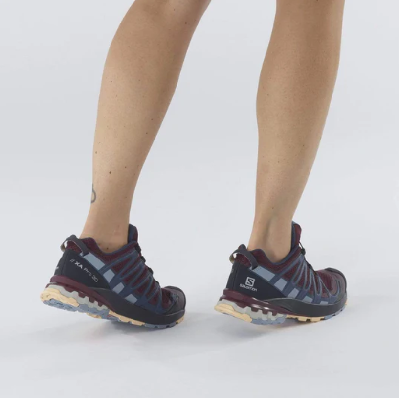 Scarpe da trekking Salomon donna 5 B XA PRO 3D v8 in degustazione vino cielo notturno