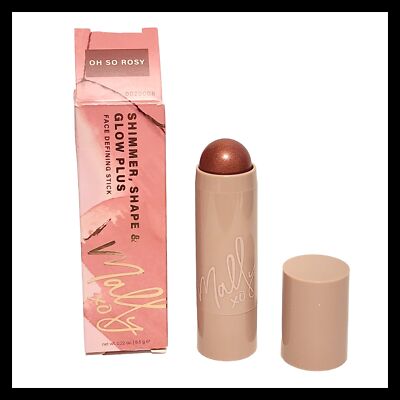 Mally Shimmer Shape & Glow Plus Face Defining Stick OH SO ROSY Blush Full size