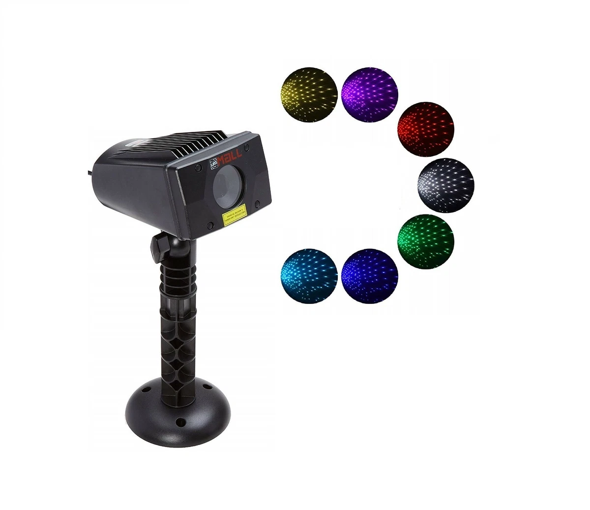 LEDMALL Red, Green and Blue Laser Christmas Projector Lights