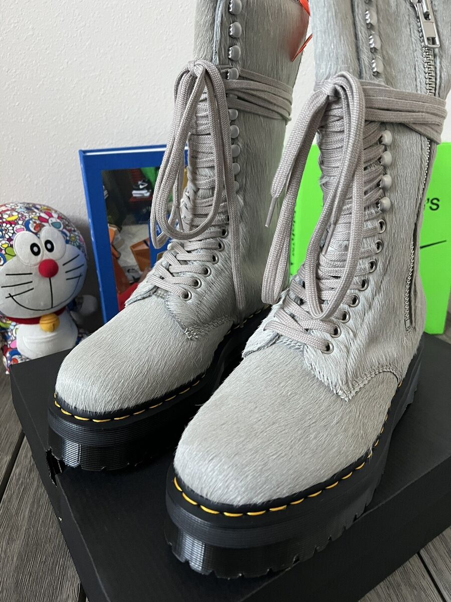 Rick Owens Dr Martens Pony Hair Boots | eBay Rick Owens Dr Martens Pony Hair Boots | eBay