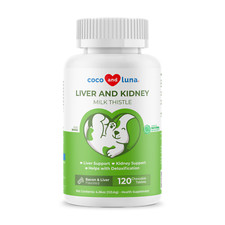 Milk Thistle for Dogs- Liver and Kidney Support - Detox - Liver Supplement