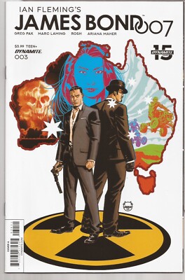 JAMES BOND 007 #3   GREG PAK   DAVE JOHNSON COVER ART - 2019