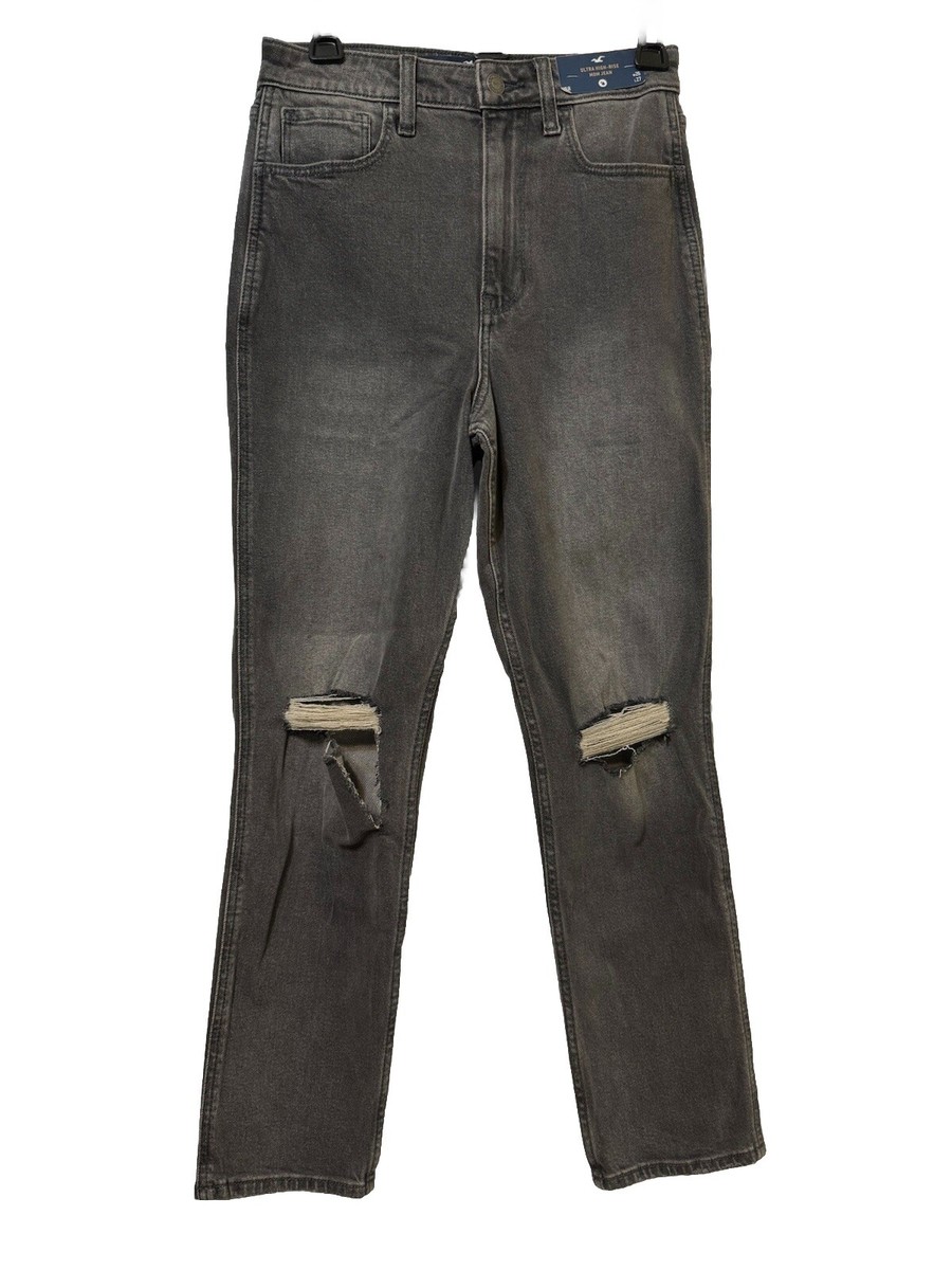 Womens Denim Hollister Ultra High Rise Mom Jean Clearance