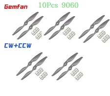 Gemfan 10pcs APC Style 9060 9 x 6 Nylon Propeller Prop for RC Airplanes(CW+CCW)