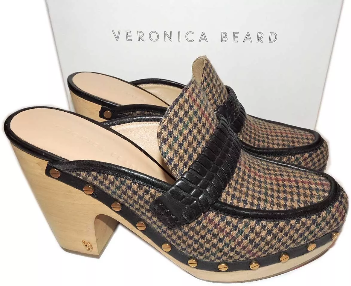 Veronica beard hotsell leopard mules