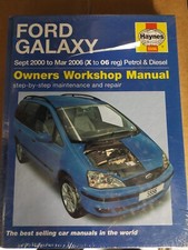 Ford Galaxy haynes car manuals