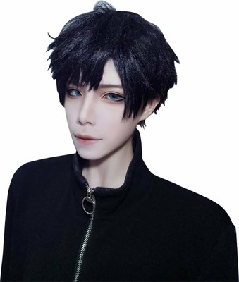 Ecst Cosplay Wig for Persona 5 Ren Amamiya black | eBay