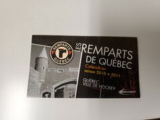 RS20 Quebec Remparts 2010/11 Minor Hockey Pocket Schedule - Bud Light