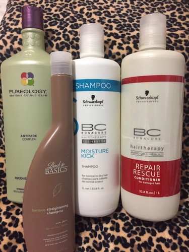 Lot 4, Schwarzkopf, Pureology Antifade, Back To Basic, Shampoo/ Cond, Read Descr