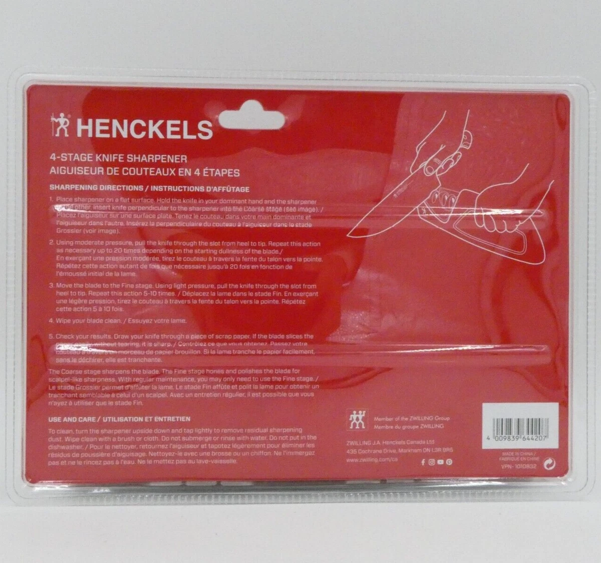 Price Revolution Henckels 4Stage Knife Sharpener, henckels knife sharpener