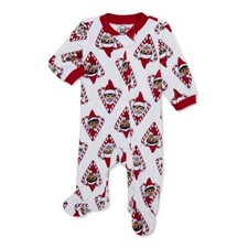 Elf on the Shelf Christmas Holiday Baby and Kids Unisex 1 or 2 Piece Pajamas