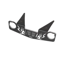 Metal Front Face Decorations for LOSI 1/18 MINI LMT 4WD RC Upgraded Parts Black