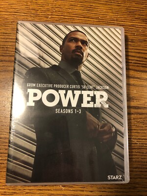 Power Complete Seasons 1-3 DVD SET 50 CENT CURTIS JACKSON STARZ