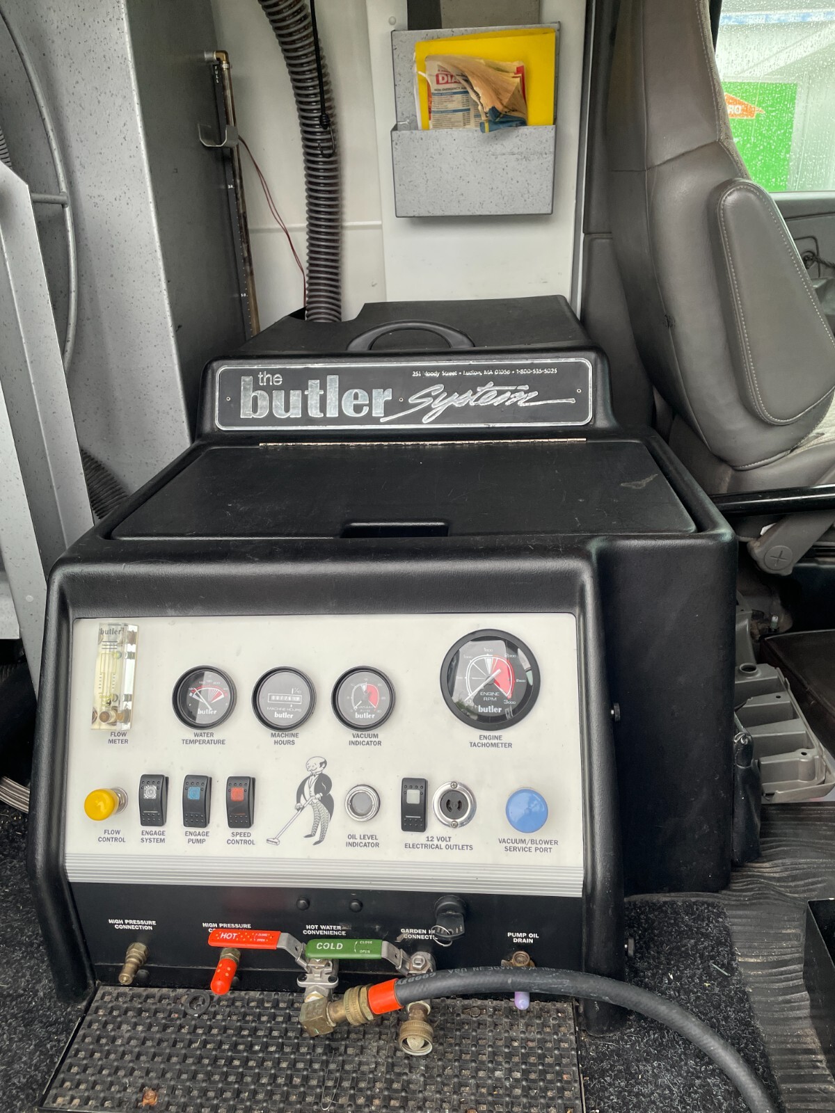 Chevy van with Butler Truck mount system | eBay