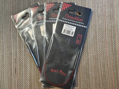 ChiaoGoo 9 inch (23 cm) Premium Stainless Steel Circular Knitting Needles