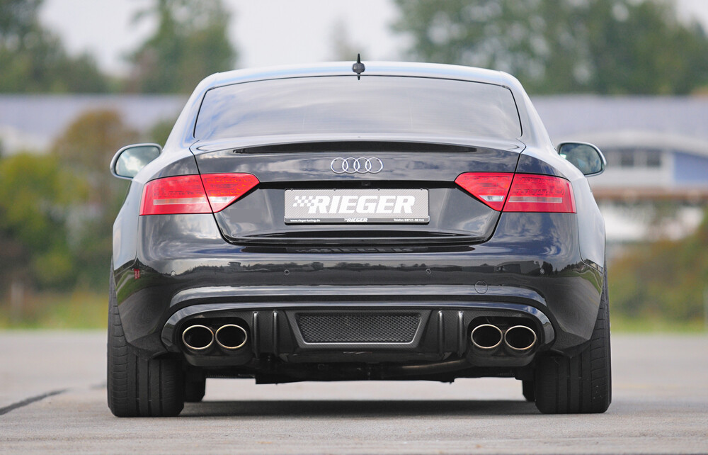 Auto Heckdiffusor für Audi A5 B8 Sline S5 2Door 4Door 2013-2016