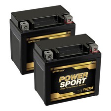 2 PACK - YTX5L-BS Replacement for YTX5L-BS for Suzuki LT80 Quadsport 80 ATV