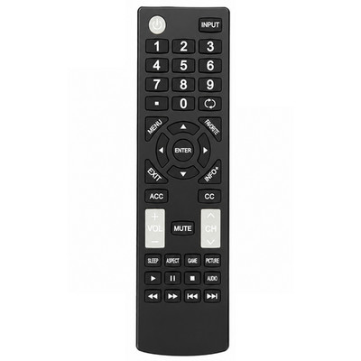 Exact Replacement TV Remote Control for All Insignia TV Models