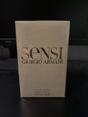 Giorgio Armani Sensi Eau de Parfum 100 ml OVP Neu Original Versiegelt Rarität