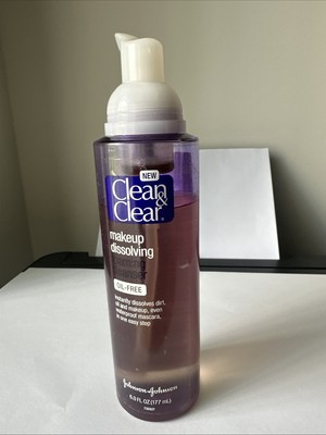 Clean & Clear Makeup Dissolving Foaming Cleanser Oil-Free 6oz