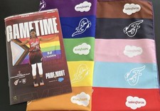 Indiana Fever Pride Night 6/4/2026 Gametime Program and Stadium Giveaway Scarf